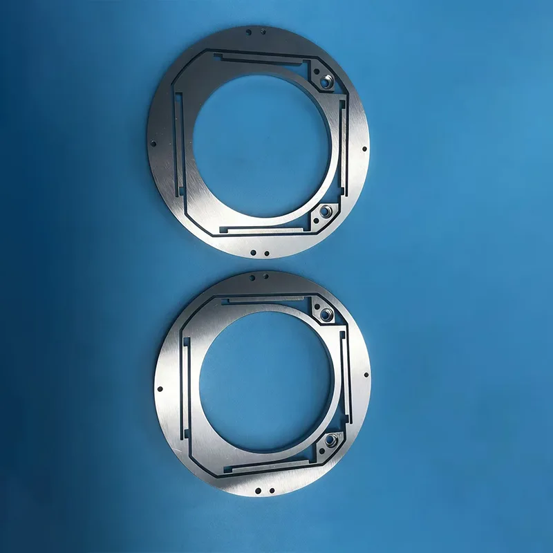 Piezas redondas mecanizadas CNC