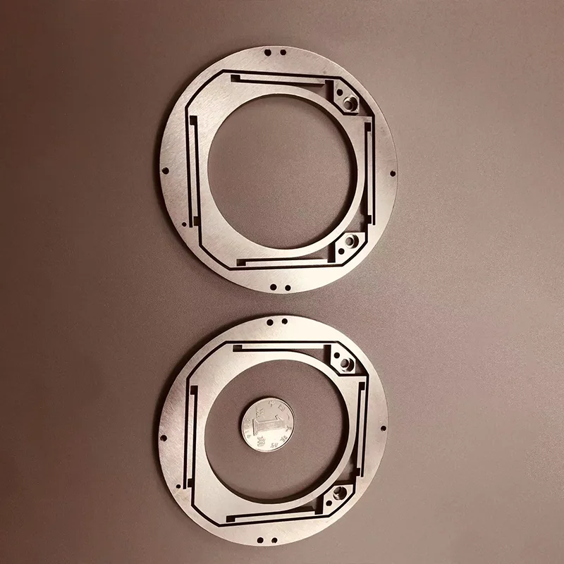 Piezas de maquinaria de prueba de laboratorio